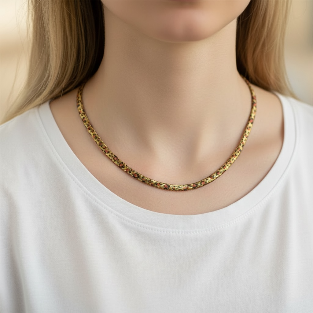 Collier en plaqué or