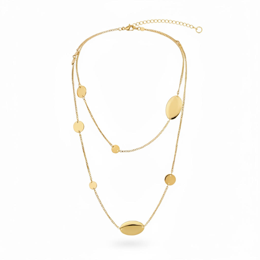 Sautoir en plaqué or