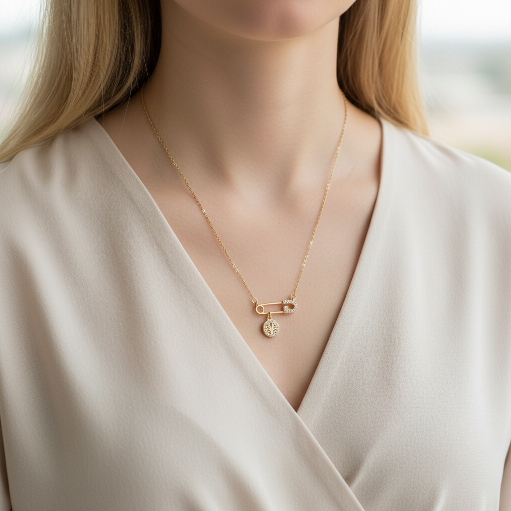 Collier en plaqué or