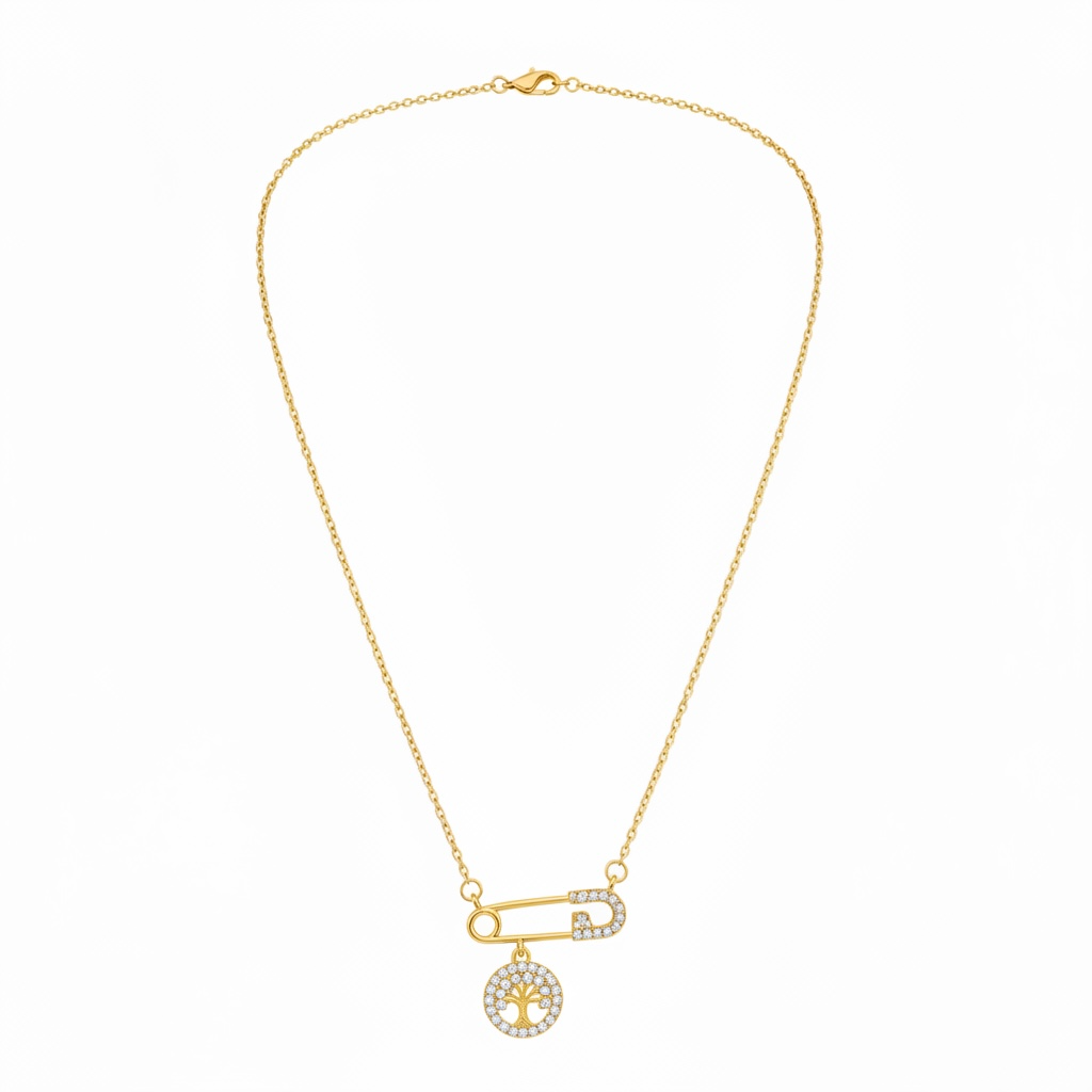 Collier en plaqué or